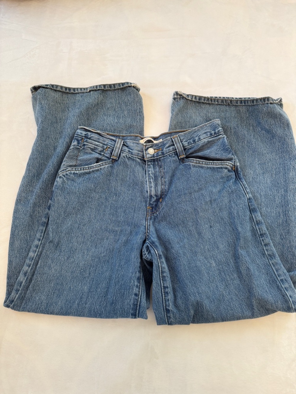 Levi’s Classic Blue Women's Baggy Wide-Leg Jeans Size  27